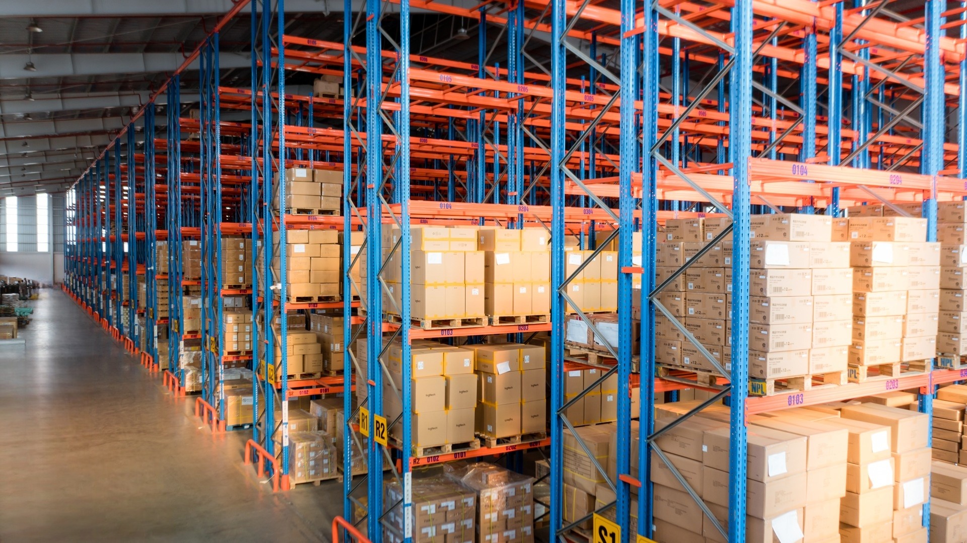 Installing 31 new Racks at CFS No. 1 - Bonded Warehouse